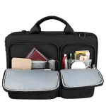 Pochette ordinateur avec compartiment rangement poches externes Pochette ordinateur avec compartiment rangement poches externes