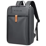 Pochette ordinateur imperméable élégante pour voyage et travail gris Pochette ordinateur imperméable élégante pour voyage et travail gris