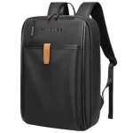 Pochette ordinateur imperméable élégante pour voyage et travail noir