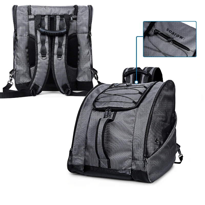 Sac à dos de ski étanche et résistant recto verso