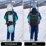 Sac à dos ski 50l imperméable snowboard et skis Sac à dos ski 50l imperméable snowboard et skis