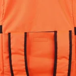 Sac à dos ski avec roues imperméable et grande capacité bretelles