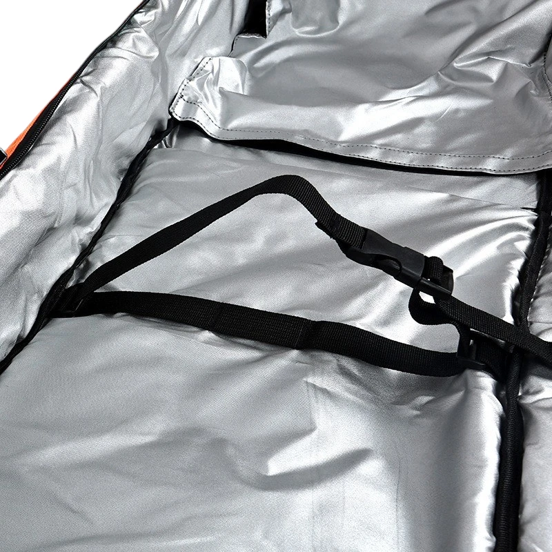 Sac à dos ski avec roues imperméable et grande capacité ouvert waterproof