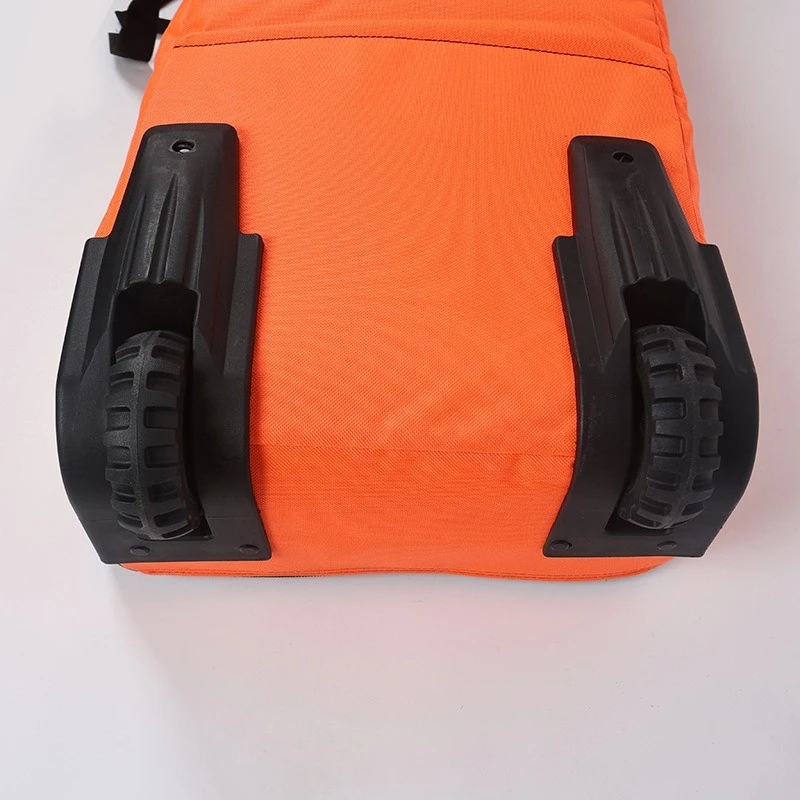Sac à dos ski avec roues imperméable et grande capacité roues