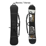 Sac à dos ski snowboard et monoboard grande capacité recto verso