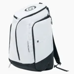 Sac de basket avec filet externe urbain résistant et imperméable blanc Sac de basket avec filet externe urbain résistant et imperméable blanc