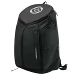 Sac de basket avec filet externe urbain résistant et imperméable noir Sac de basket avec filet externe urbain résistant et imperméable noir
