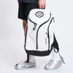 Sac de basket avec filet externe urbain résistant porté main Sac de basket avec filet externe urbain résistant porté main