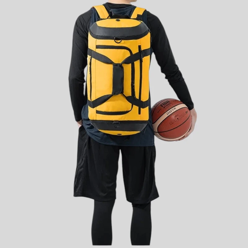 Sac de basket avec poche chaussures étanche porté dos