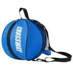 Sac de basket avec une forme de ballon bleu Sac de basket avec une forme de ballon bleu