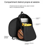 Sac de basket ball pratique et résistant structure Sac de basket ball pratique et résistant structure