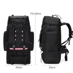 Sac de randonnée 120 litres idéal pour l’aventure et l’exploration dimanesions Sac de randonnée 120 litres idéal pour l’aventure et l’exploration dimanesions