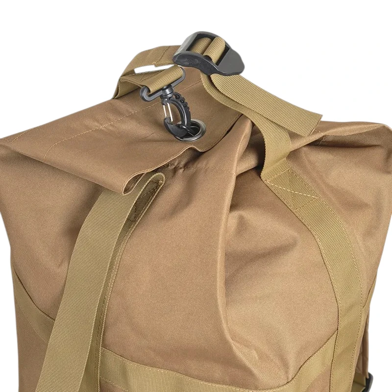 Sac de randonnée 80 litres tactique ultra-résistant crochet fermeture
