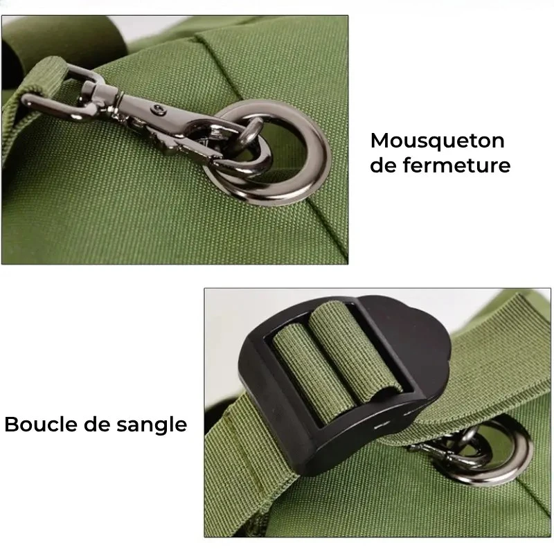 Sac de randonnée 80 litres tactique ultra-résistant détails de boucle