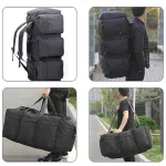 Sac de randonnée imperméable tactique et résistant porté différents styles Sac de randonnée imperméable tactique et résistant porté différents styles