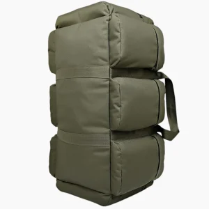 Sac de randonnée imperméable tactique et résistant vert