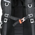Sac de randonnée léger imperméable polyvalent pour aventure détail attache Sac de randonnée léger imperméable polyvalent pour aventure détail attache