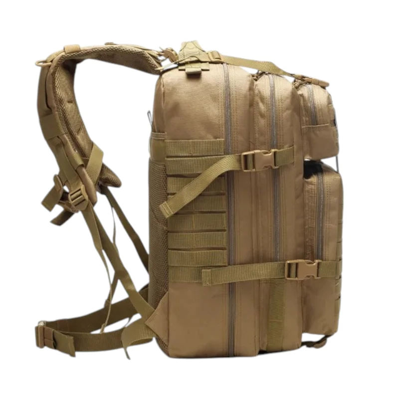 Sac de randonnée militaire tactique imperméable et résistant profil