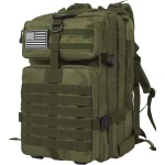 Sac de randonnée militaire tactique imperméable et résistant vert Sac de randonnée militaire tactique imperméable et résistant vert