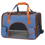 Sac de transport pour chat de 6 kg bleu
