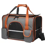 Sac de transport pour chat de 6 kg gris foncé