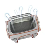 Sac de transport pour chat de 6 kg ouverture dessus