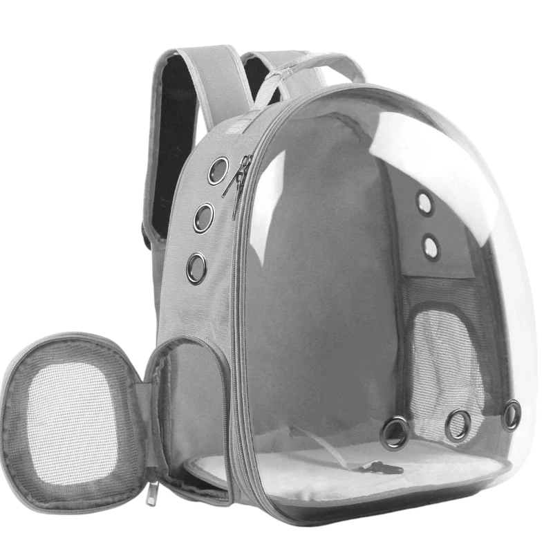 Sac de transport pour chat transparent vide