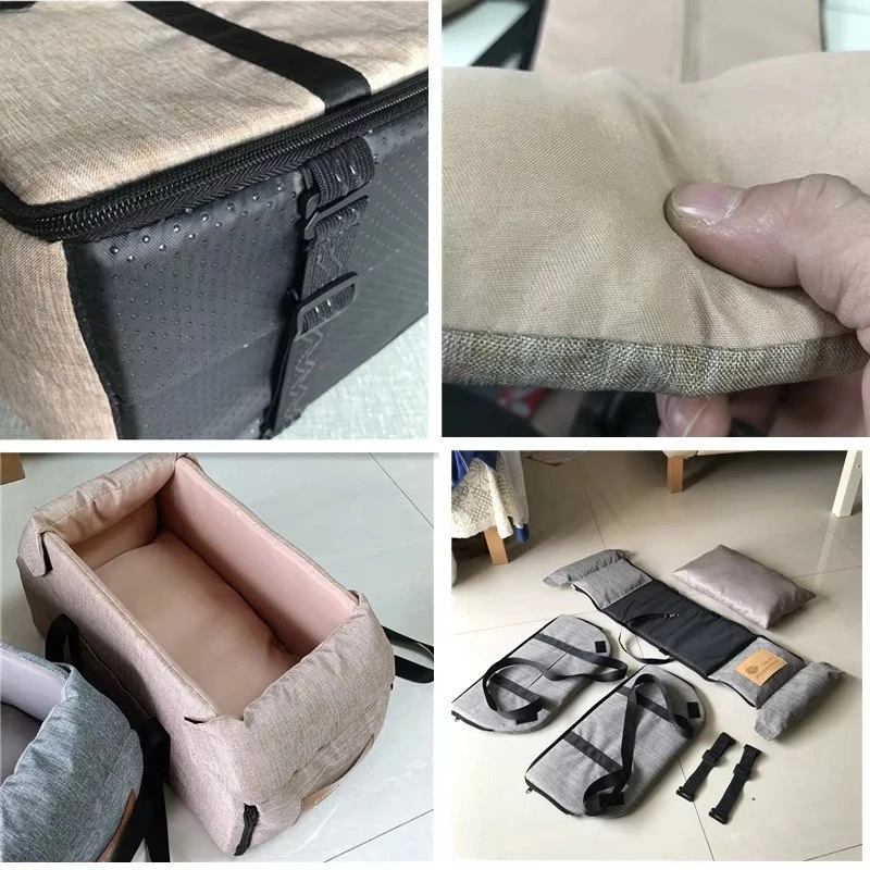 Sac de transport pour chien avec bandoulières détails