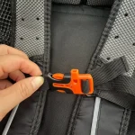 Sac de transport pour chien en randonnée pratique détail boucle Sac de transport pour chien en randonnée pratique détail boucle