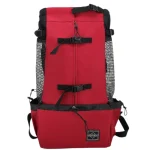 Sac de transport pour chien en randonnée pratique et respirant rouge Sac de transport pour chien en randonnée pratique et respirant rouge