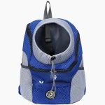 Sac de transport pour chien ventral pratique bleu Sac de transport pour chien ventral pratique bleu