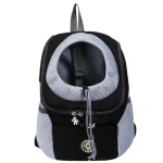 Sac de transport pour chien ventral pratique noir Sac de transport pour chien ventral pratique noir