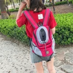 Sac de transport pour chien ventral pratique porté Sac de transport pour chien ventral pratique porté