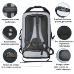 Sac étanche 30 litres sac à dos parfait pour l’aventure détails