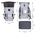 Sac étanche 30 litres sac à dos parfait pour l’aventure dimensions