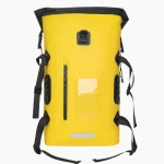 Sac étanche 30 litres sac à dos parfait pour l’aventure en plein air jaune