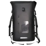 Sac étanche 30 litres sac à dos parfait pour l’aventure en plein air noir