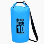 Sac étanche kayak rafting pêche et aventures aquatiques 10L bleu Sac étanche kayak rafting pêche et aventures aquatiques 10L bleu