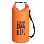Sac étanche kayak rafting pêche et aventures aquatiques 10L orange Sac étanche kayak rafting pêche et aventures aquatiques 10L orange