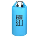 Sac étanche kayak rafting pêche et aventures aquatiques 30L bleu Sac étanche kayak rafting pêche et aventures aquatiques 30L bleu