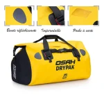 Sac étanche moto 40 litres polyvalent parfait pour l'aventure détails recto Sac étanche moto 40 litres polyvalent parfait pour l'aventure détails recto