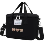 Sac isotherme bébé et maman mignon étanche et résistant noir Sac isotherme bébé et maman mignon étanche et résistant noir
