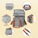 Sac isotherme lunch box pour repas frais et variés détails