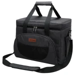 Sac isotherme pique nique gris foncé Sac isotherme pique nique gris foncé