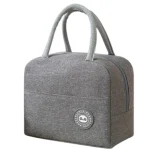 Sac isotherme souple compact et résistant gris Sac isotherme souple compact et résistant gris
