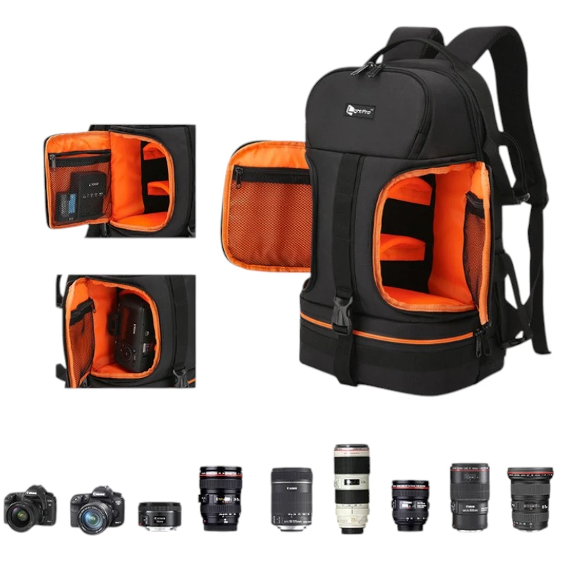 Sac photo imperméable léger et résistant différents appareils