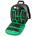 Sac photo reflex imperméable et ultra-léger vert Sac photo reflex imperméable et ultra-léger vert