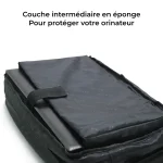 Sac pour ordinateur portable business casual couche éponge