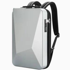 Sac pour ordinateur portable homme antivol urbain blanc