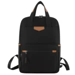 Sac pour ordinateur portable sac à dos femme noir